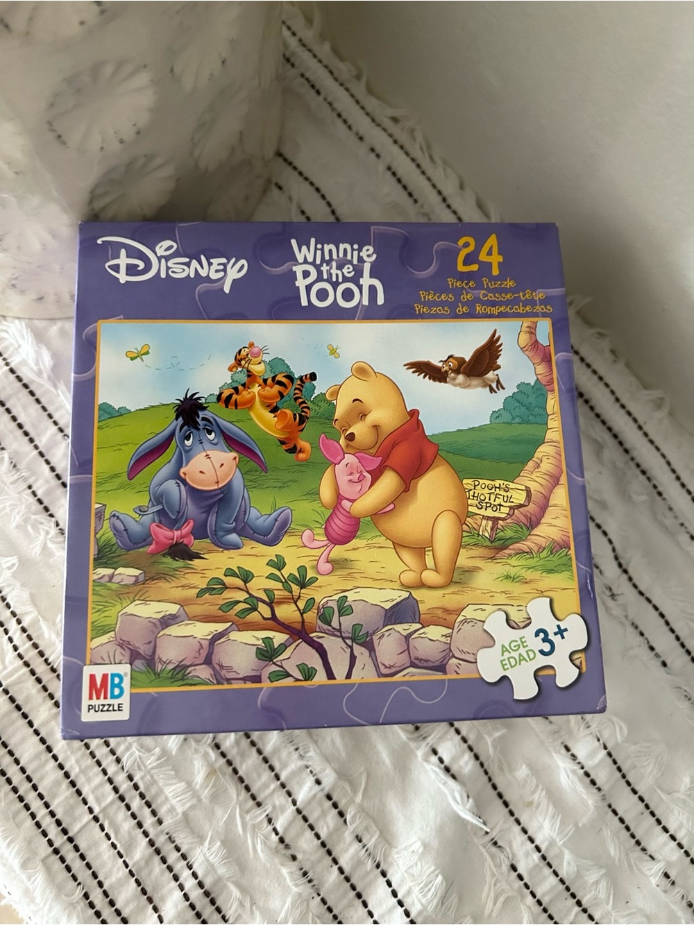 Vintage Disney Winnie-the-Pooh Thotful Spot 24 Piece Kids Puzzle